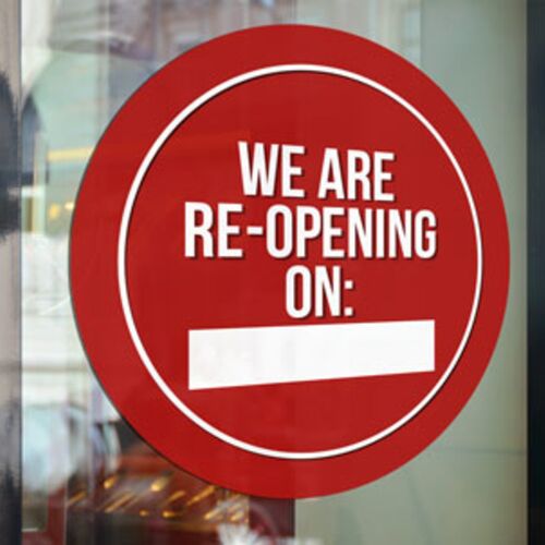 Window Clings (500X500mm) Thumbnail