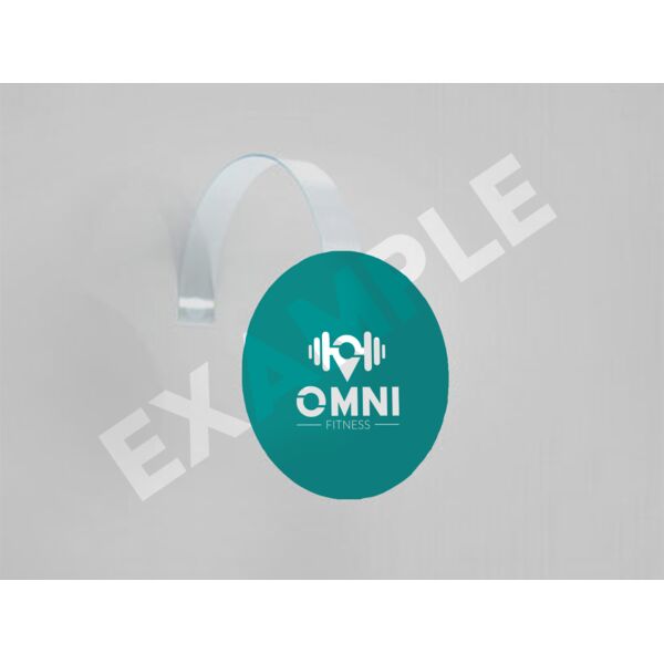 Shelf Wobblers - Circle Cut - 75mm Thumbnail