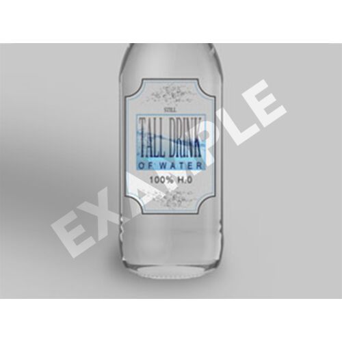 90x70mm Oval Waterproof Labels Thumbnail